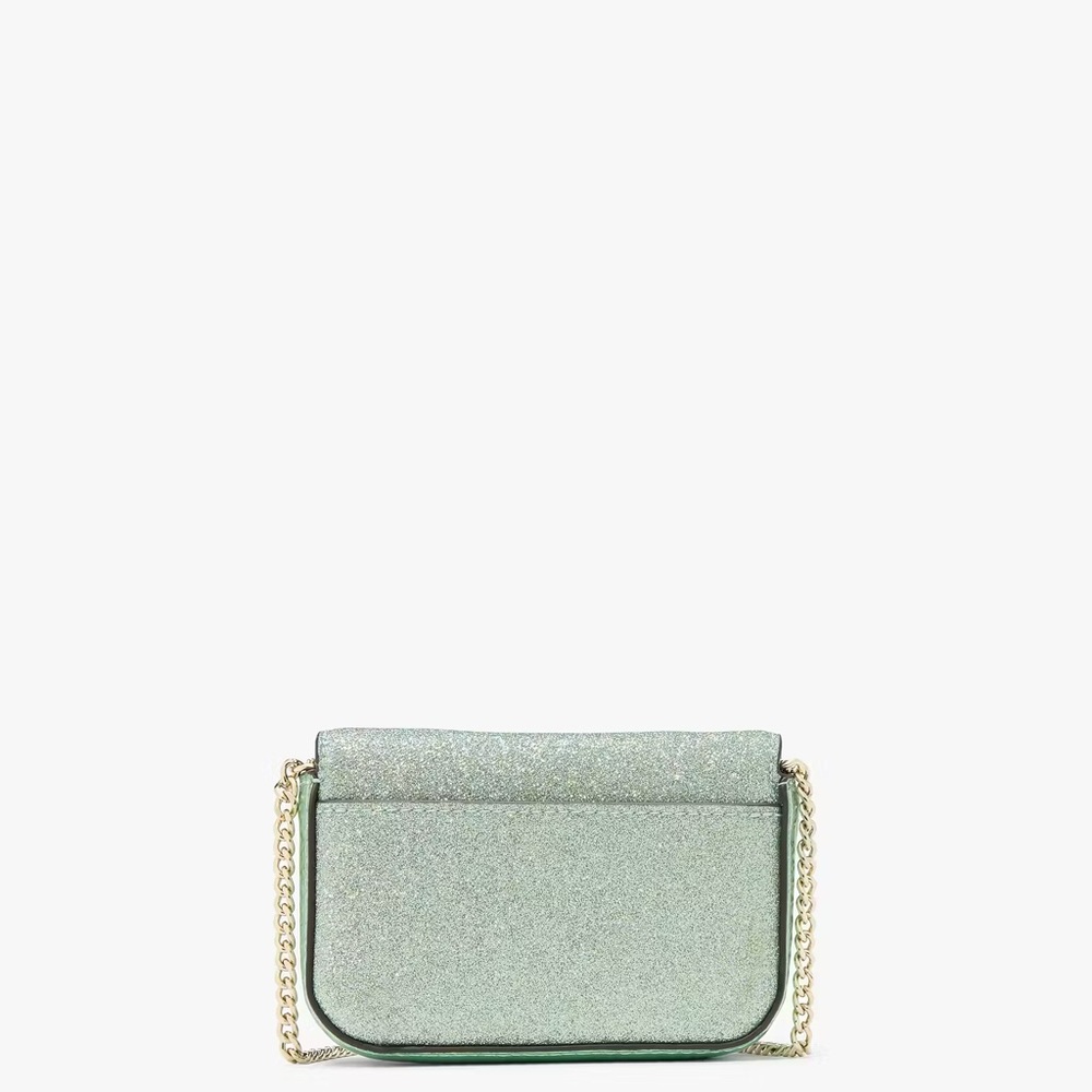 NWT Kate Spade Kenzie Glitter Card Case Crossbody - Picture 4 of 4